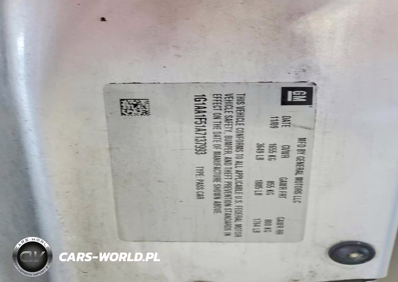 2010 Chevrolet Cobalt Ls VIN:1G1AA1F51A7137993 - 13