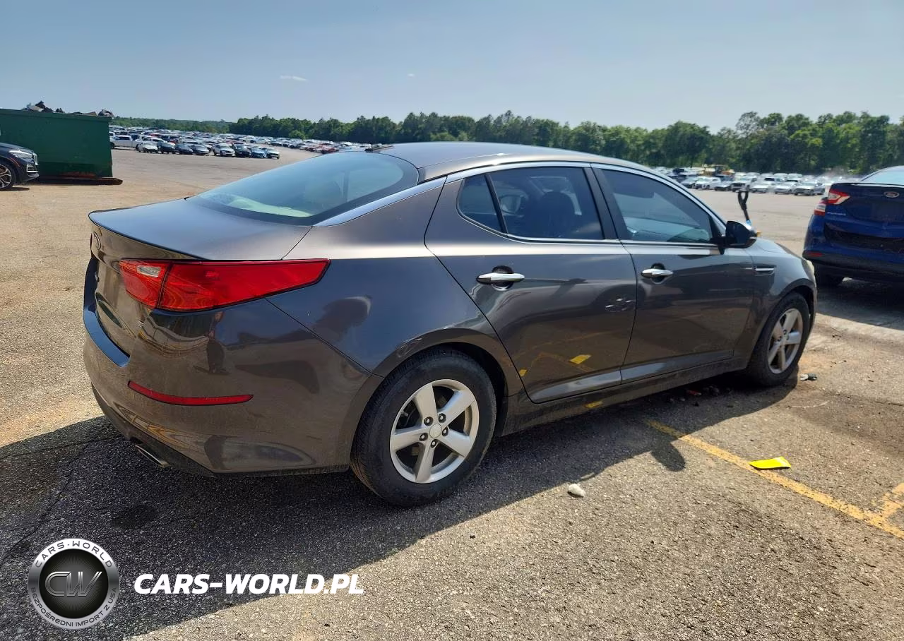 2014 Kia Optima Lx VIN:5XXGM4A77EG306012 - 3