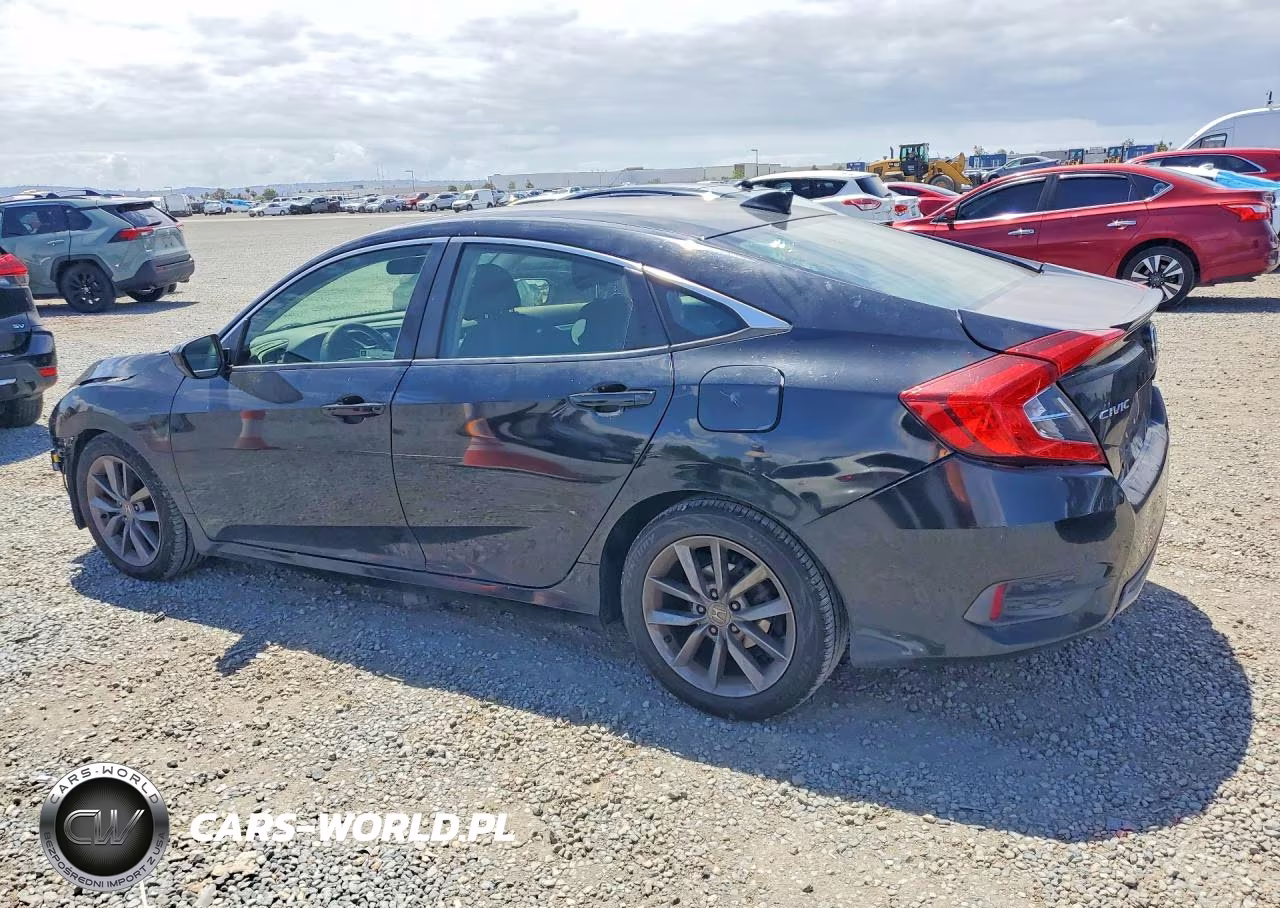 2019 Honda Civic Ex VIN:JHMFC1F33KX005999 - 2