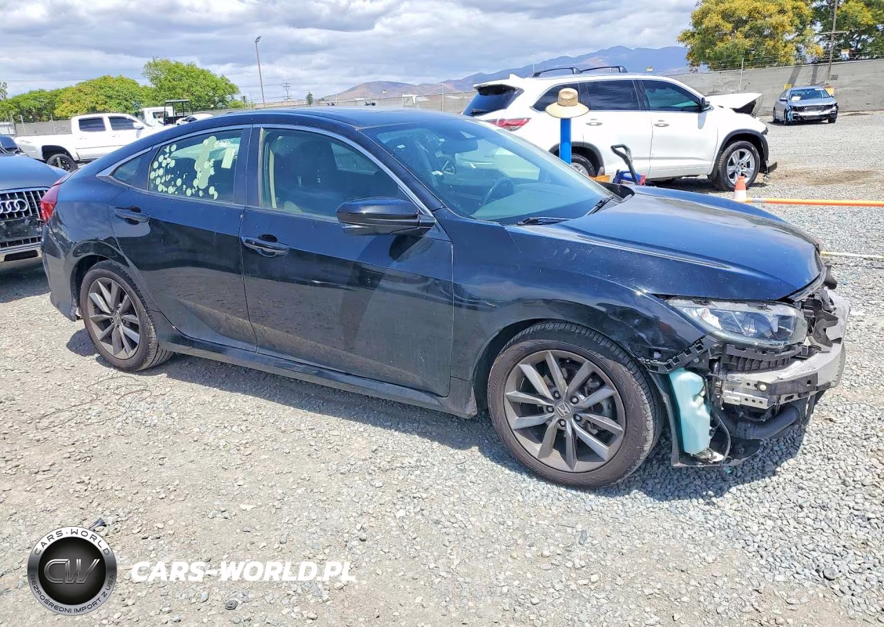 2019 Honda Civic Ex VIN:JHMFC1F33KX005999 - 4