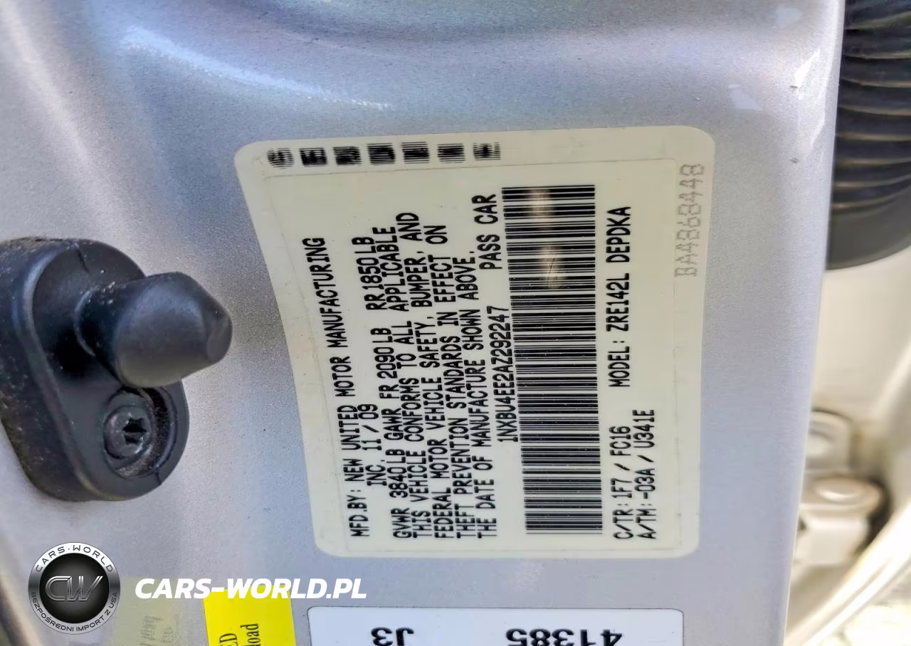 2010 Toyota Corolla Le VIN:1NXBU4EE2AZ292247 - 13