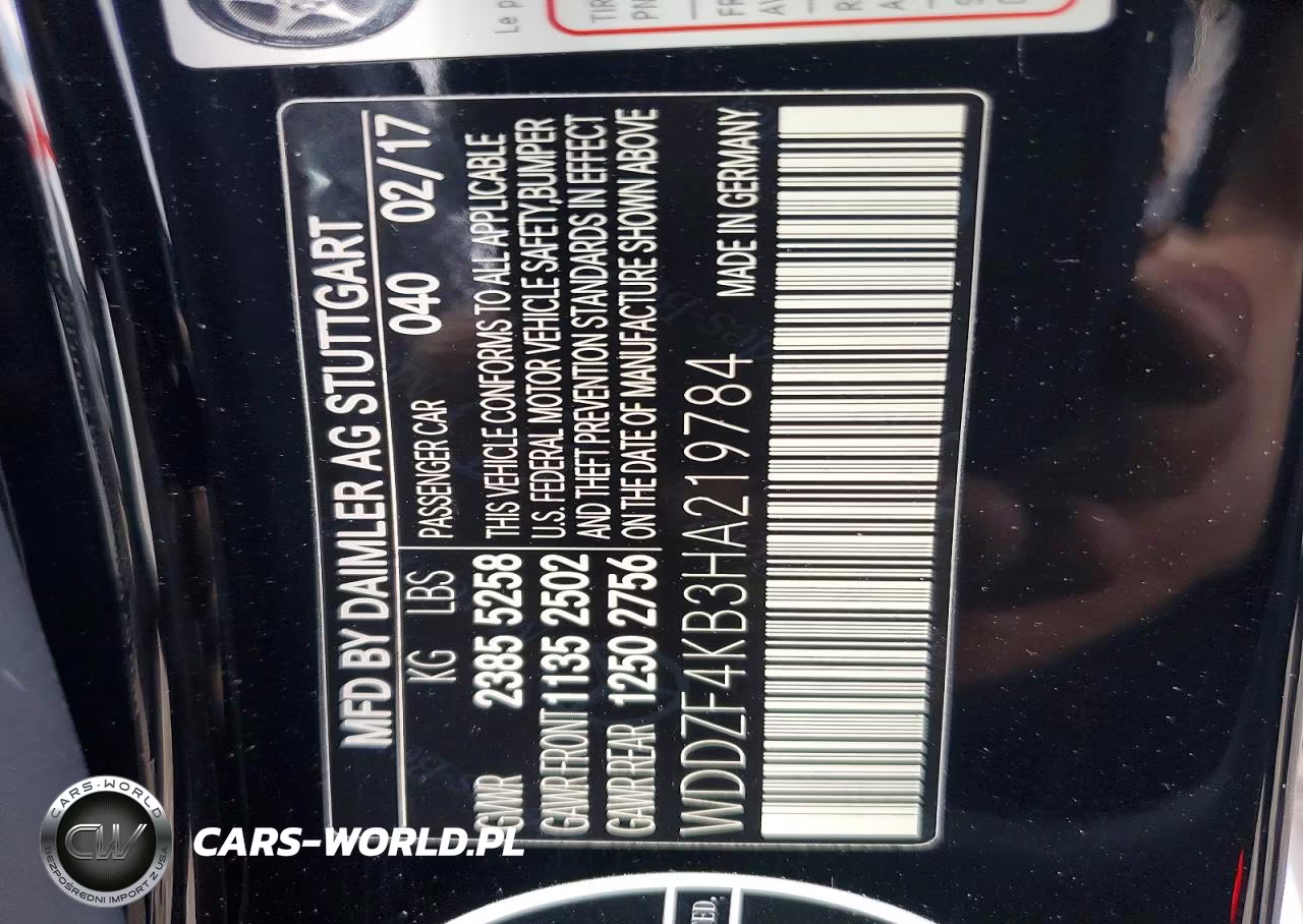 2017 Mercedes-Benz E 300 4Matic VIN:WDDZF4KB3HA219784 - 13