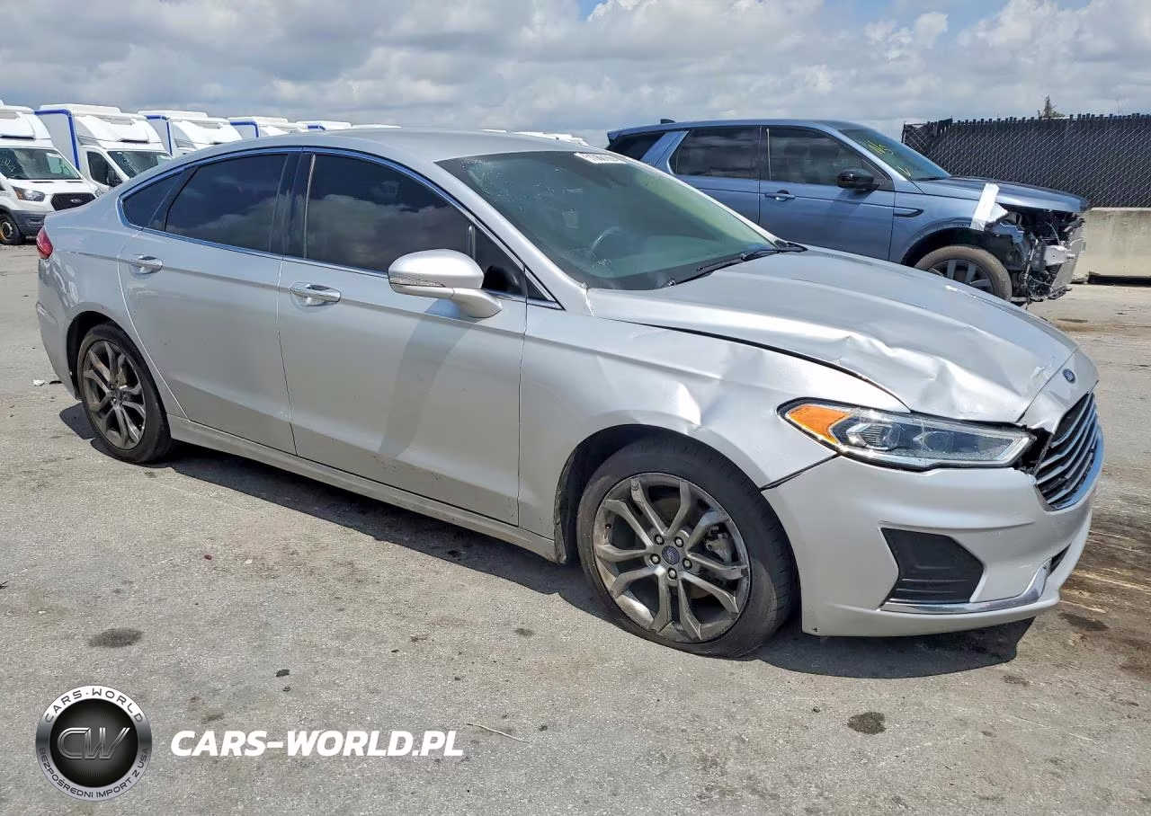 2019 Ford Fusion Sel VIN:3FA6P0CD0KR265191 - 4