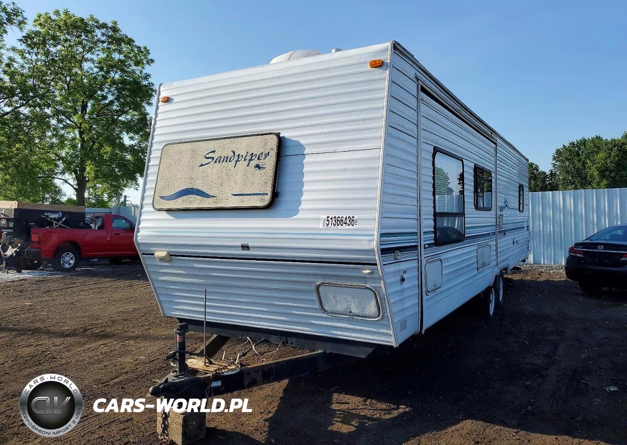 2000 Forest River Sandpiper Camper VIN:4X4TSAJ23YA014357 - 2