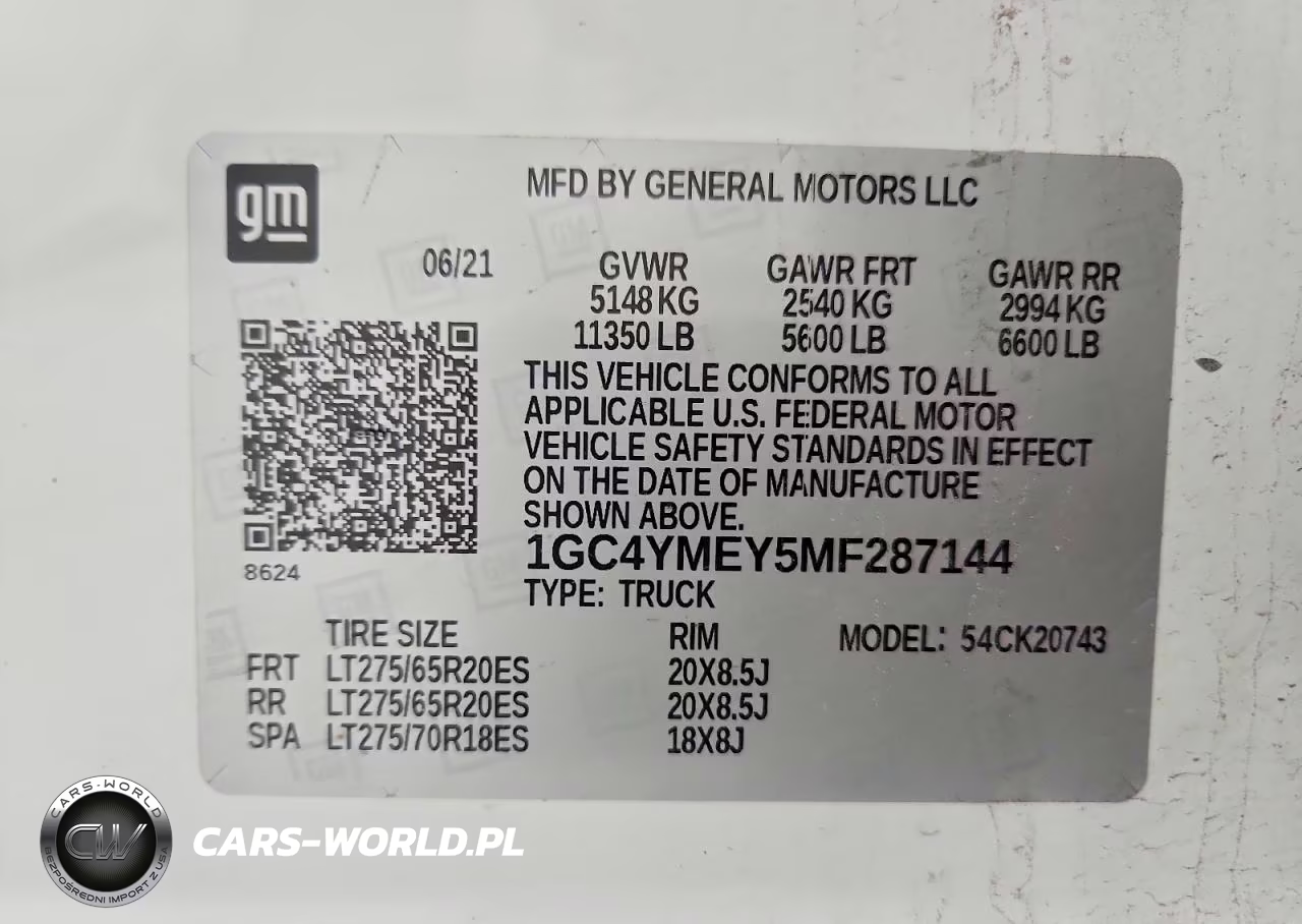 2021 Chevrolet Silverado K2500 Custom VIN:1GC4YMEY5MF287144 - 12