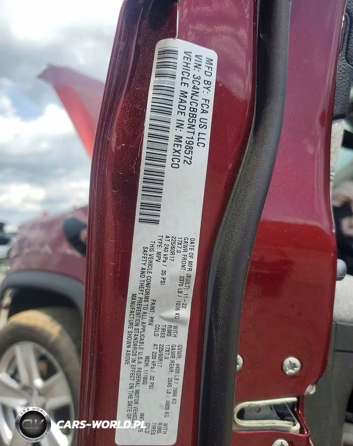 2022 Jeep Compass Latitude VIN:3C4NJCBB5NT198572 - 13