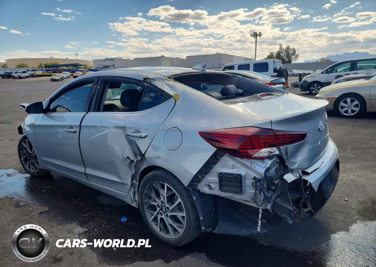2020 Hyundai Elantra Limited VIN:KMHD84LF9LU929548 - 2