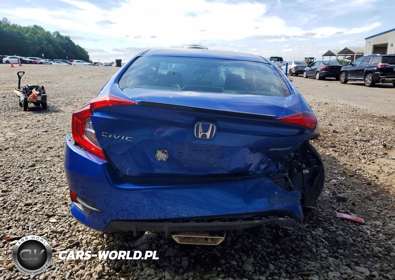 2019 Honda Civic Sport VIN:19XFC2F80KE028515 - 6