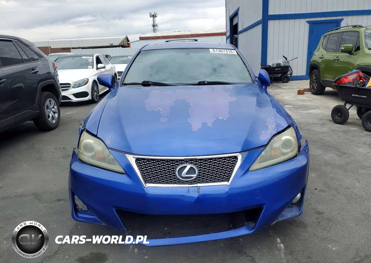 2011 Lexus Is 250 VIN:JTHBF5C29B5155975 - 5