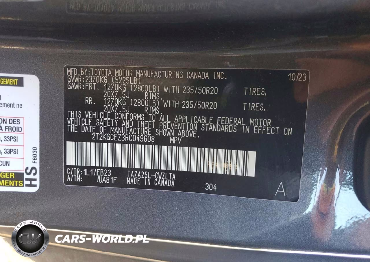 2024 Lexus Nx 350 F Sport Handling VIN:2T2KGCEZ3RC049608 - 13