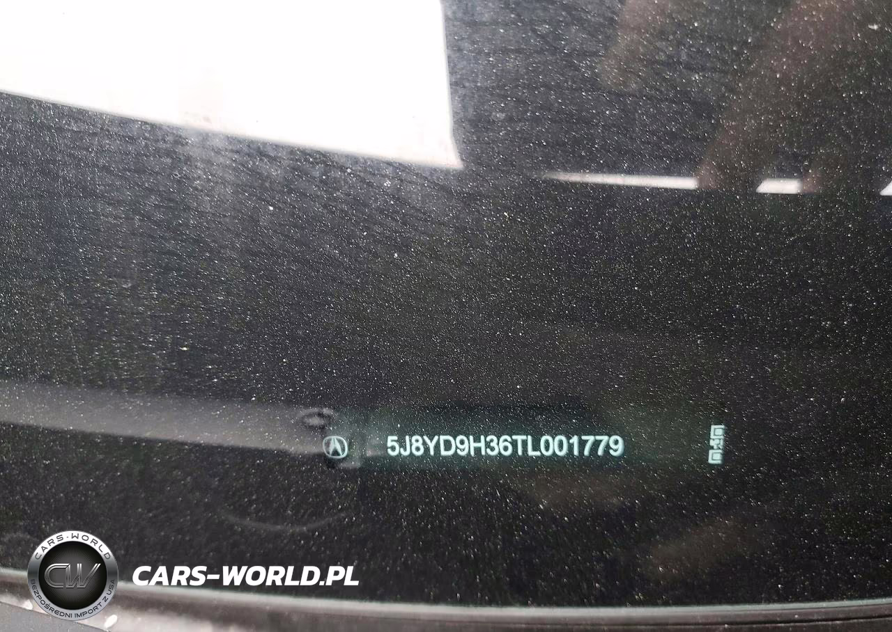 2026 Acura Mdx VIN:5J8YD9H36TL001779 - 12