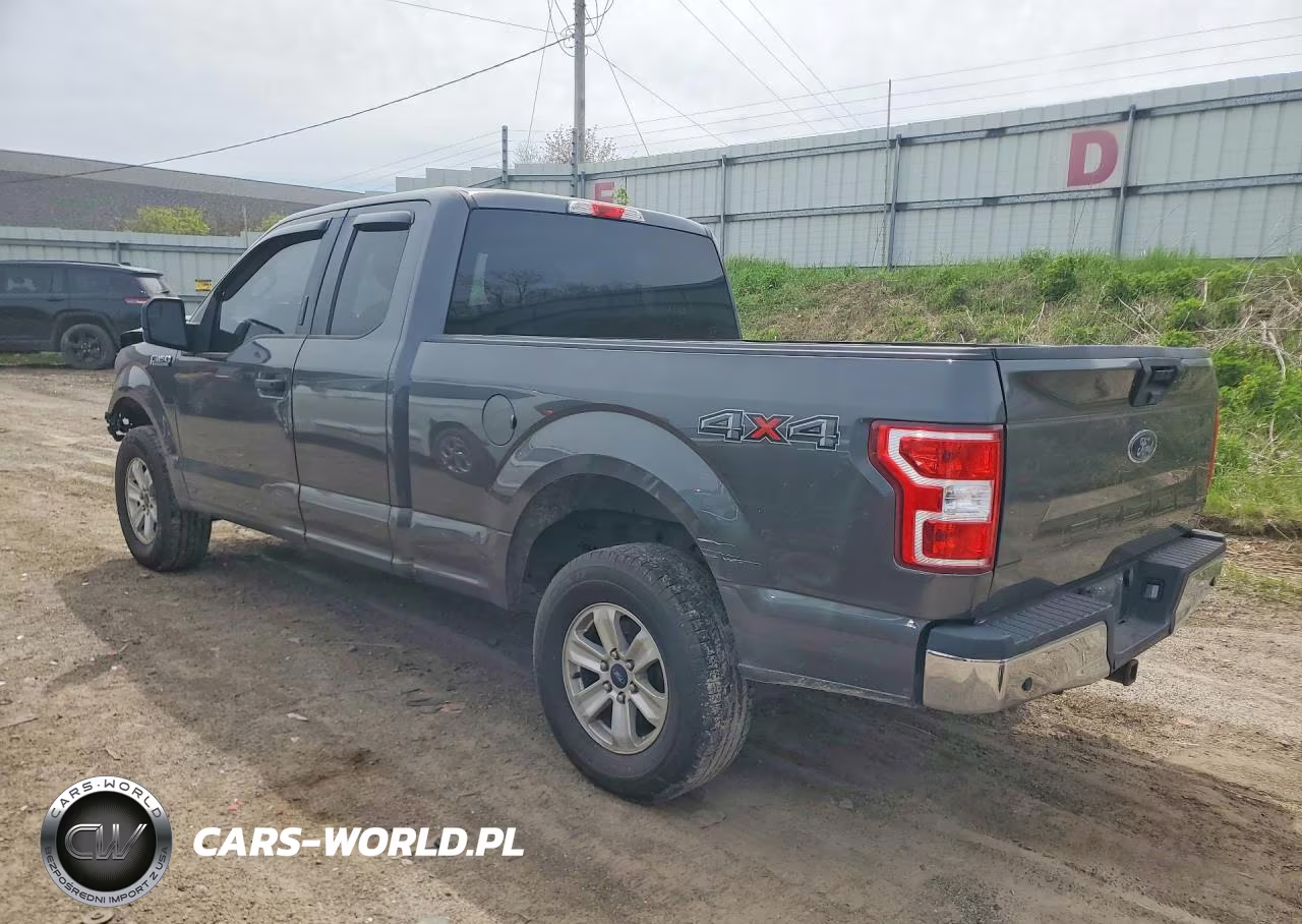 2019 Ford F150 Super Cab VIN:1FTFX1E50KKC24554 - 2