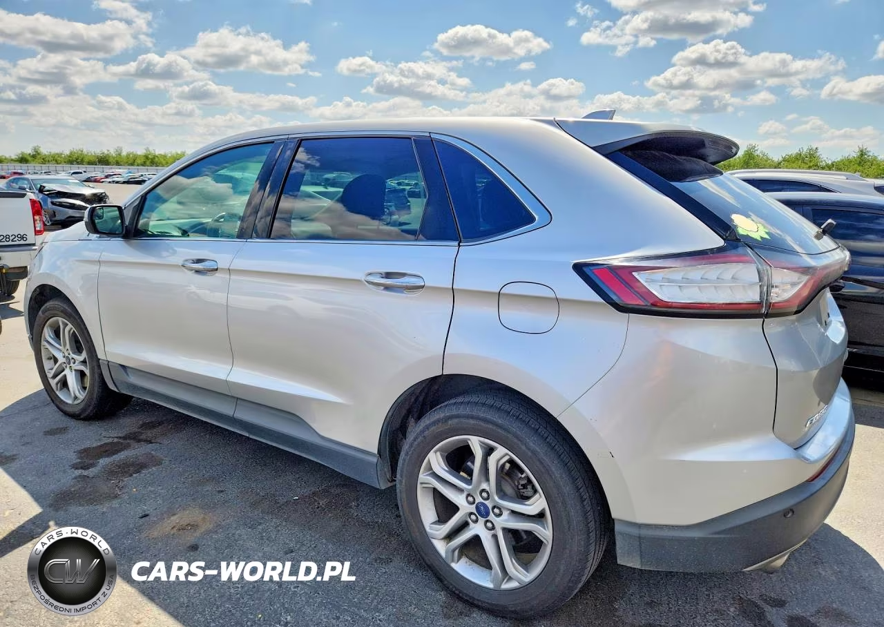 2015 Ford Edge Titanium VIN:2FMTK4K92FBB23327 - 2