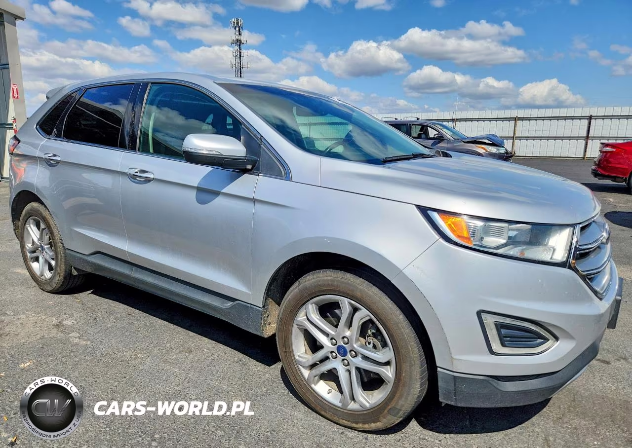 2015 Ford Edge Titanium VIN:2FMTK4K92FBB23327 - 4