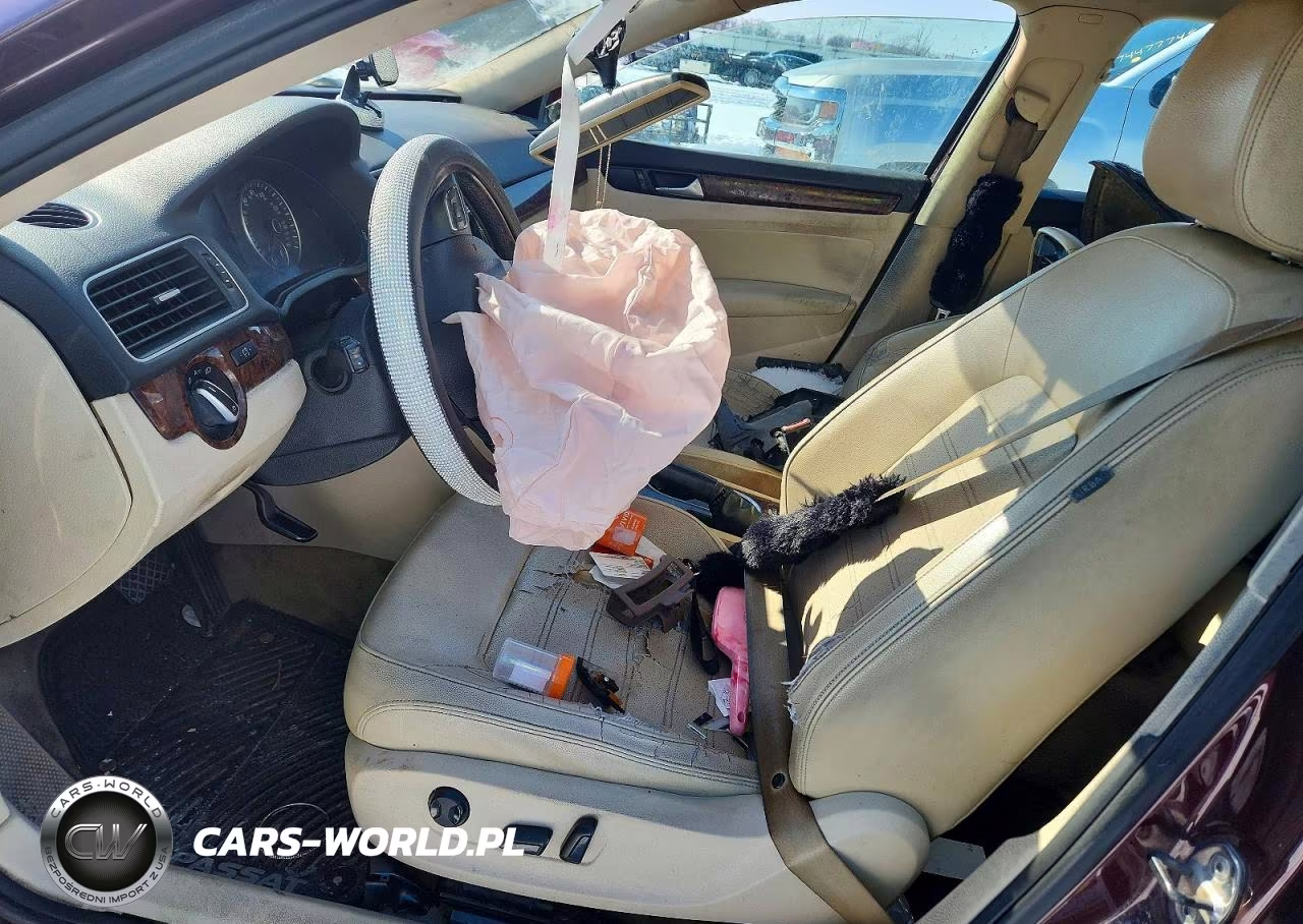 2013 Volkswagen Passat Sel VIN:1VWCH7A30DC015722 - 7