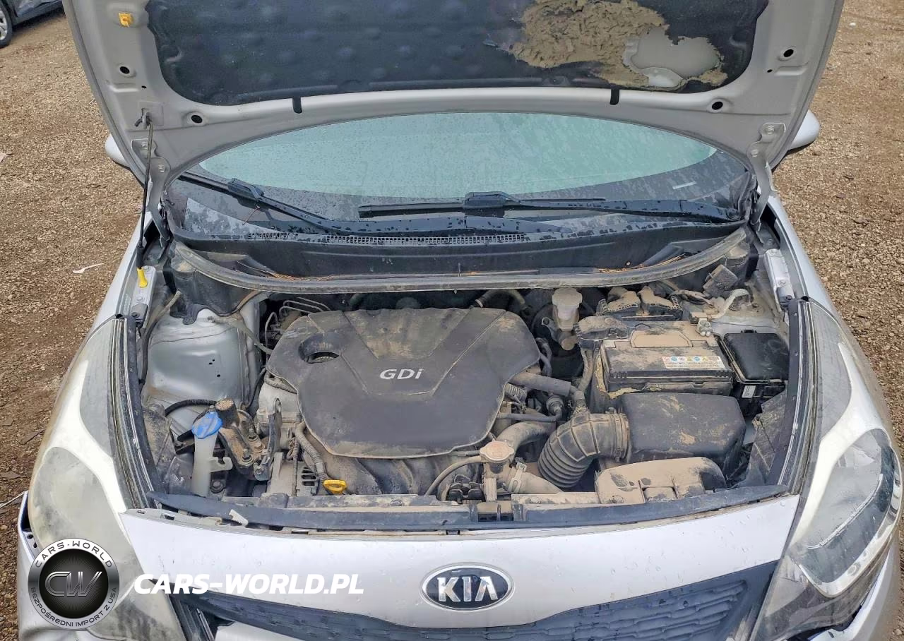 2014 Kia Rio Lx VIN:KNADM4A33E6416132 - 11