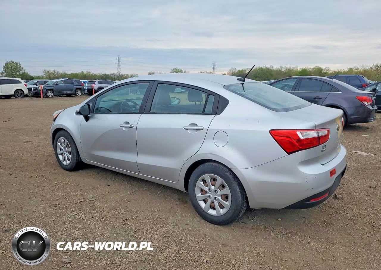 2014 Kia Rio Lx VIN:KNADM4A33E6416132 - 2