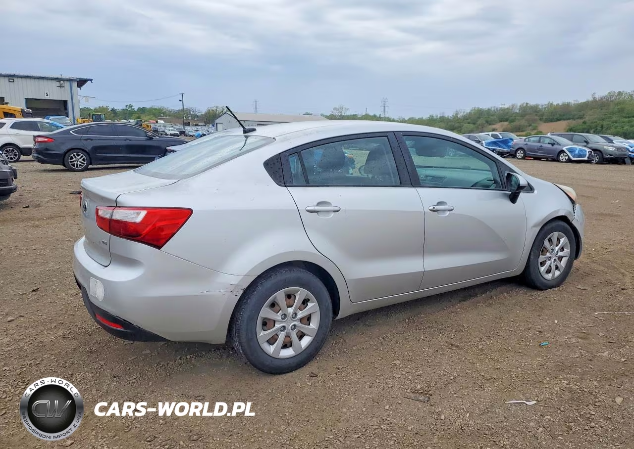 2014 Kia Rio Lx VIN:KNADM4A33E6416132 - 3