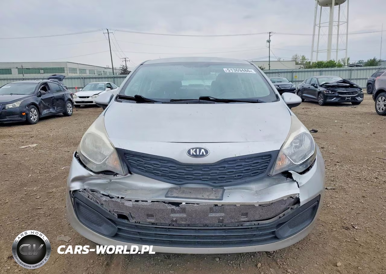 2014 Kia Rio Lx VIN:KNADM4A33E6416132 - 5