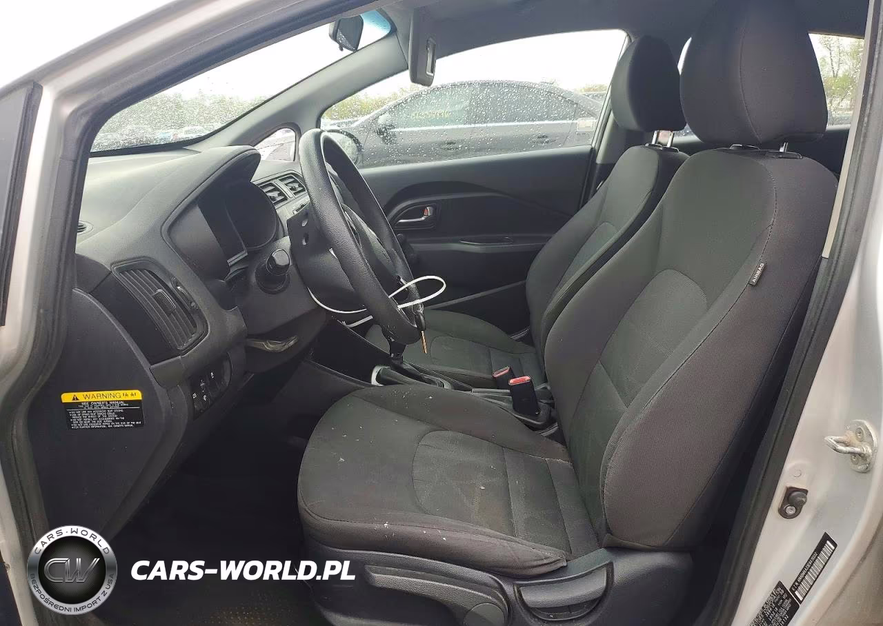 2014 Kia Rio Lx VIN:KNADM4A33E6416132 - 7