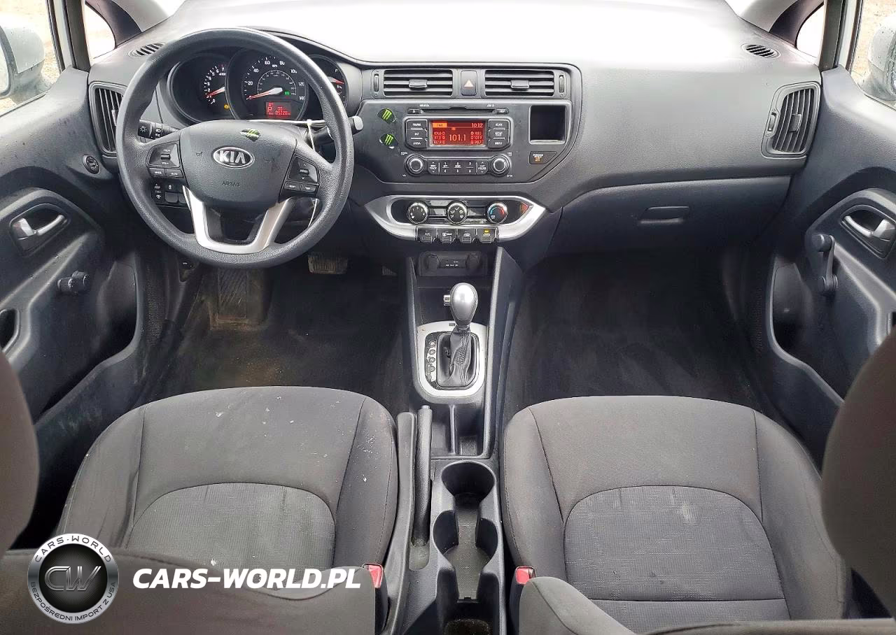 2014 Kia Rio Lx VIN:KNADM4A33E6416132 - 8