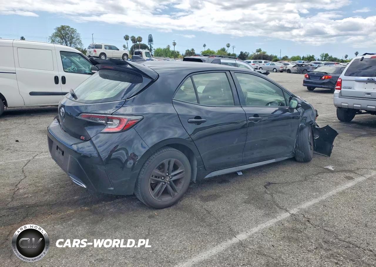 2019 Toyota Corolla Hatchback Se VIN:JTNK4RBE2K3026929 - 3
