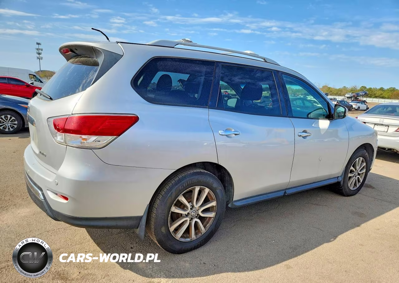 2014 Nissan Pathfinder Sv VIN:5N1AR2MM6EC712551 - 3