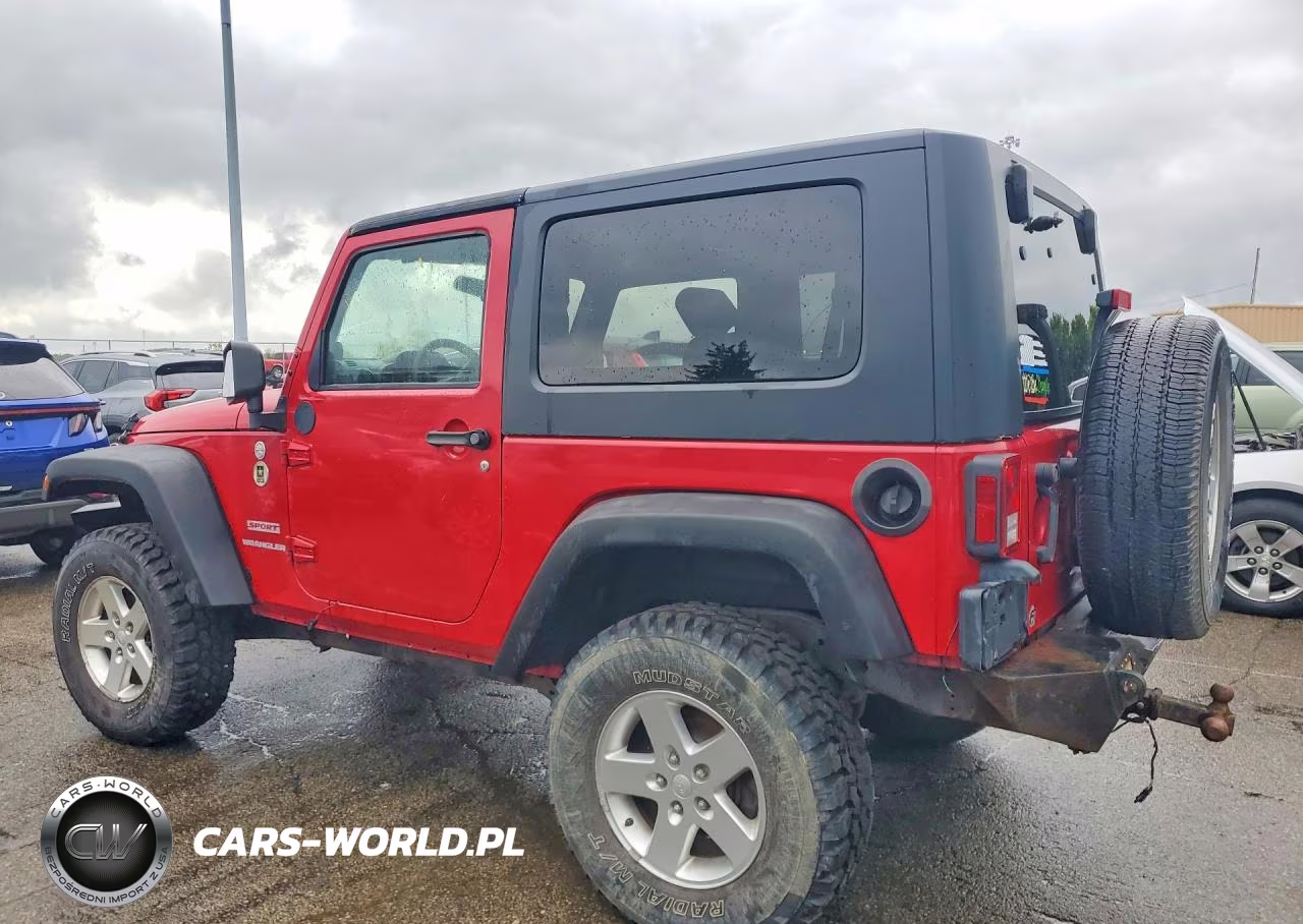 2010 Jeep Wrangler Sport VIN:1J4AA2D18AL199373 - 2