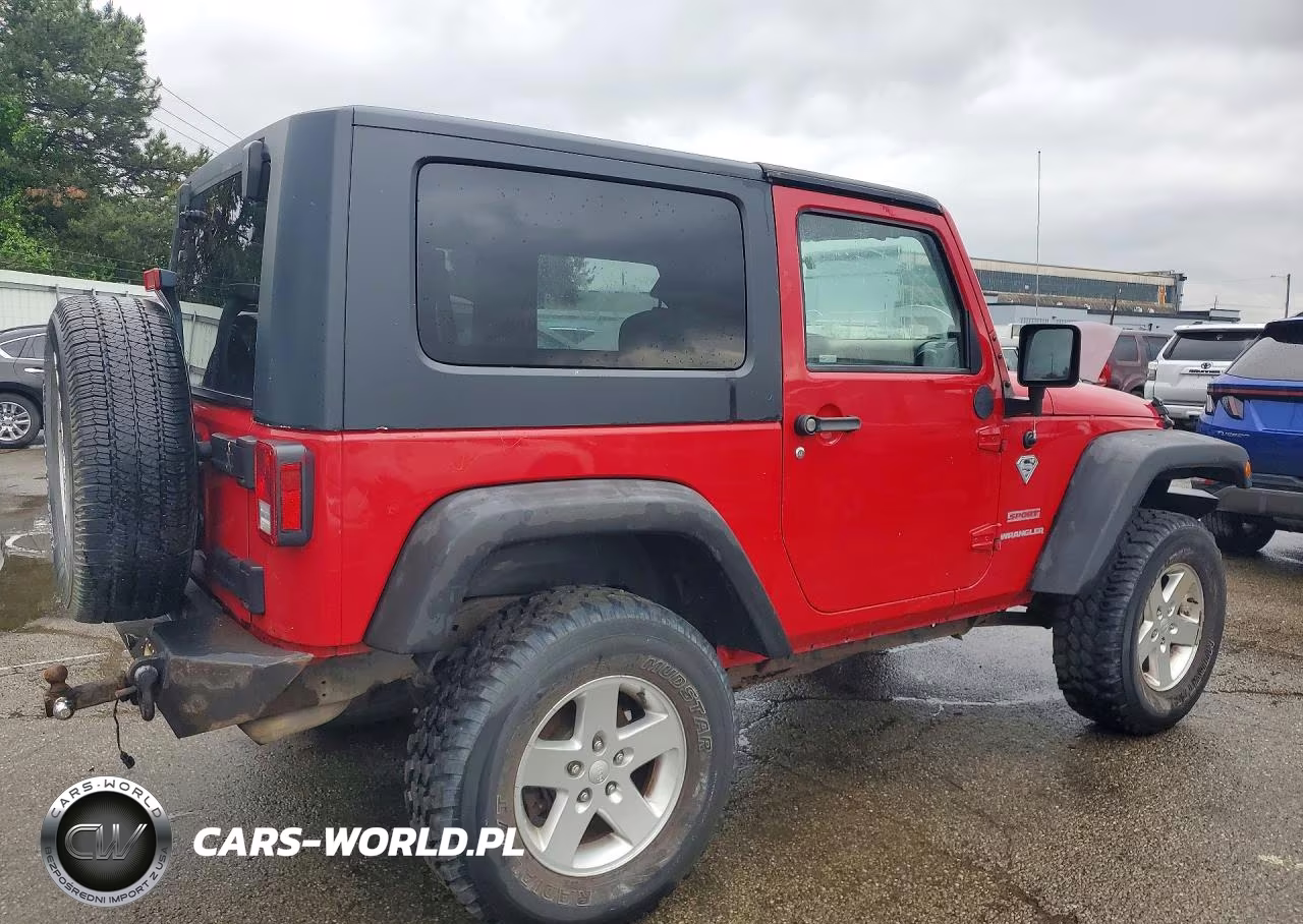 2010 Jeep Wrangler Sport VIN:1J4AA2D18AL199373 - 3