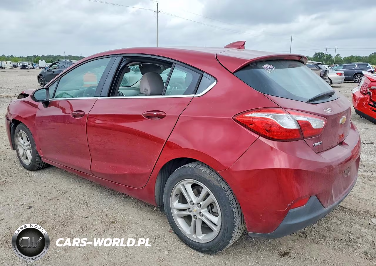 2018 Chevrolet Cruze Lt VIN:3G1BE6SM8JS598581 - 2