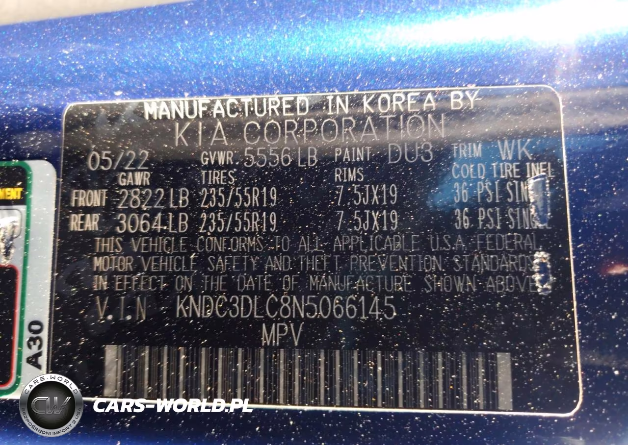 2022 Kia Ev6 Wind VIN:KNDC3DLC8N5066145 - 13