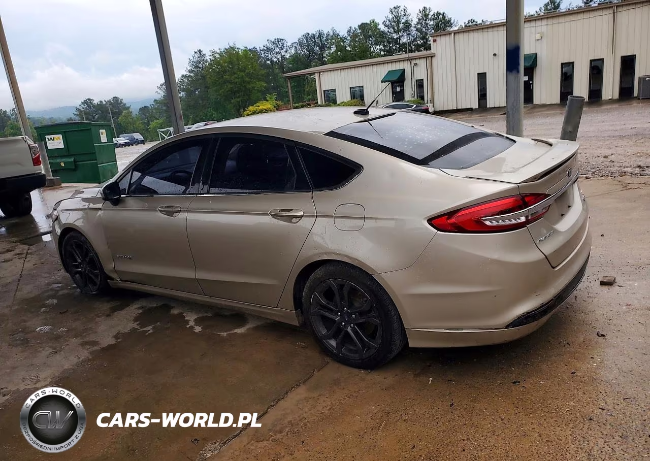 2018 Ford Fusion Se Hybrid VIN:3FA6P0LUXJR269652 - 2