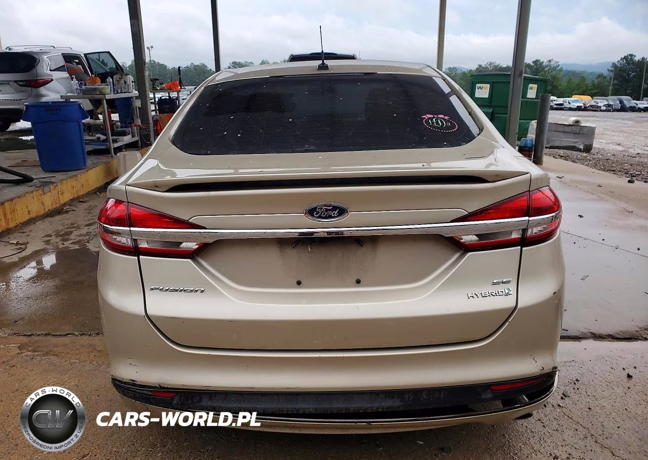 2018 Ford Fusion Se Hybrid VIN:3FA6P0LUXJR269652 - 6