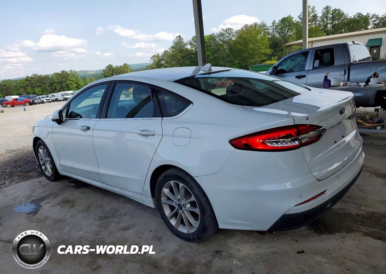 2019 Ford Fusion Se VIN:3FA6P0HD9KR107845 - 2