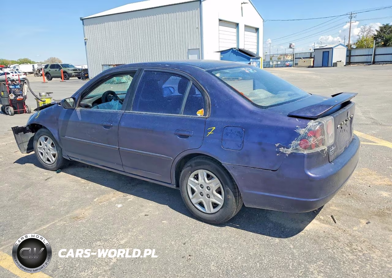 2002 Honda Civic Ex VIN:JHMES26782S002309 - 2