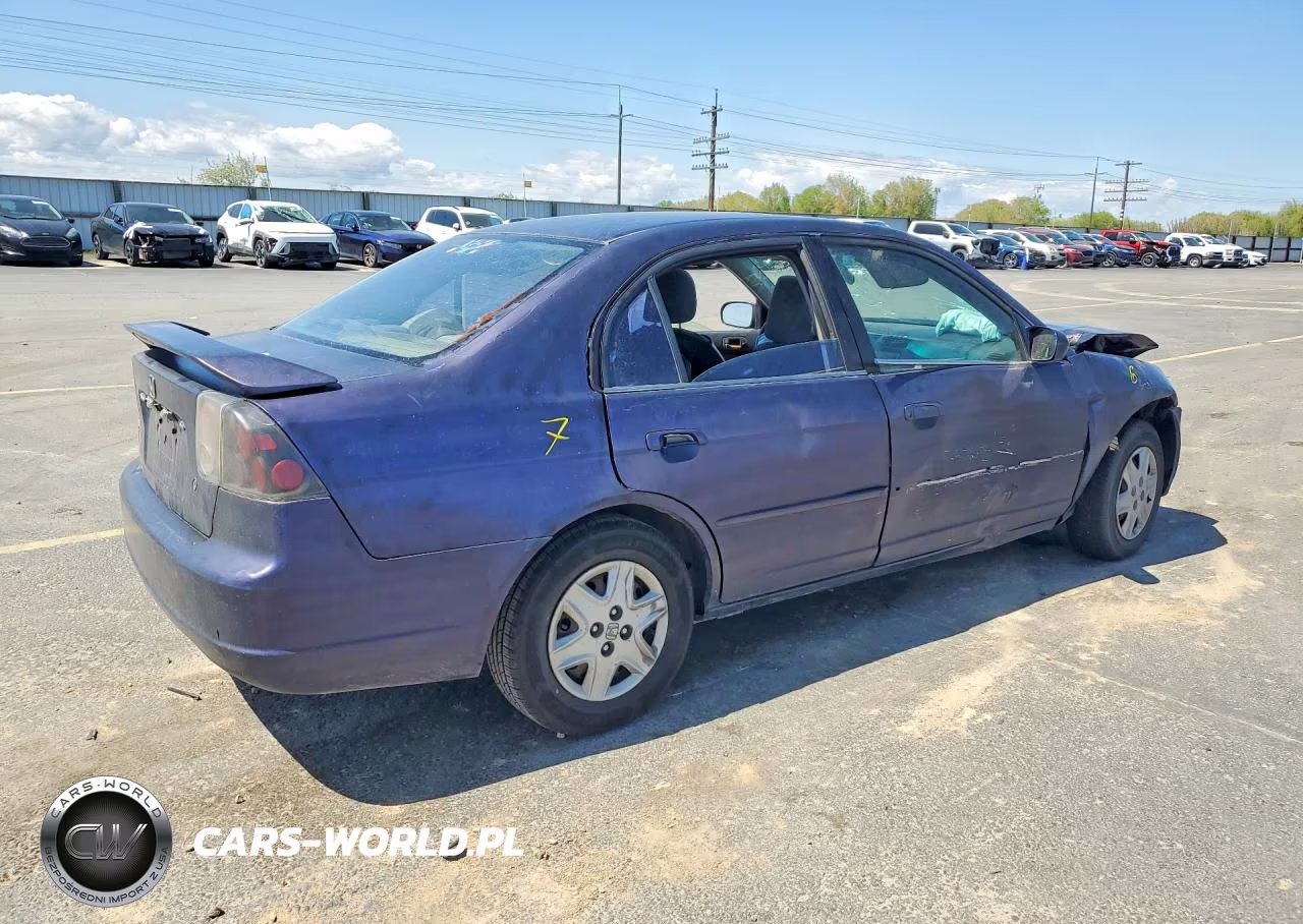 2002 Honda Civic Ex VIN:JHMES26782S002309 - 3