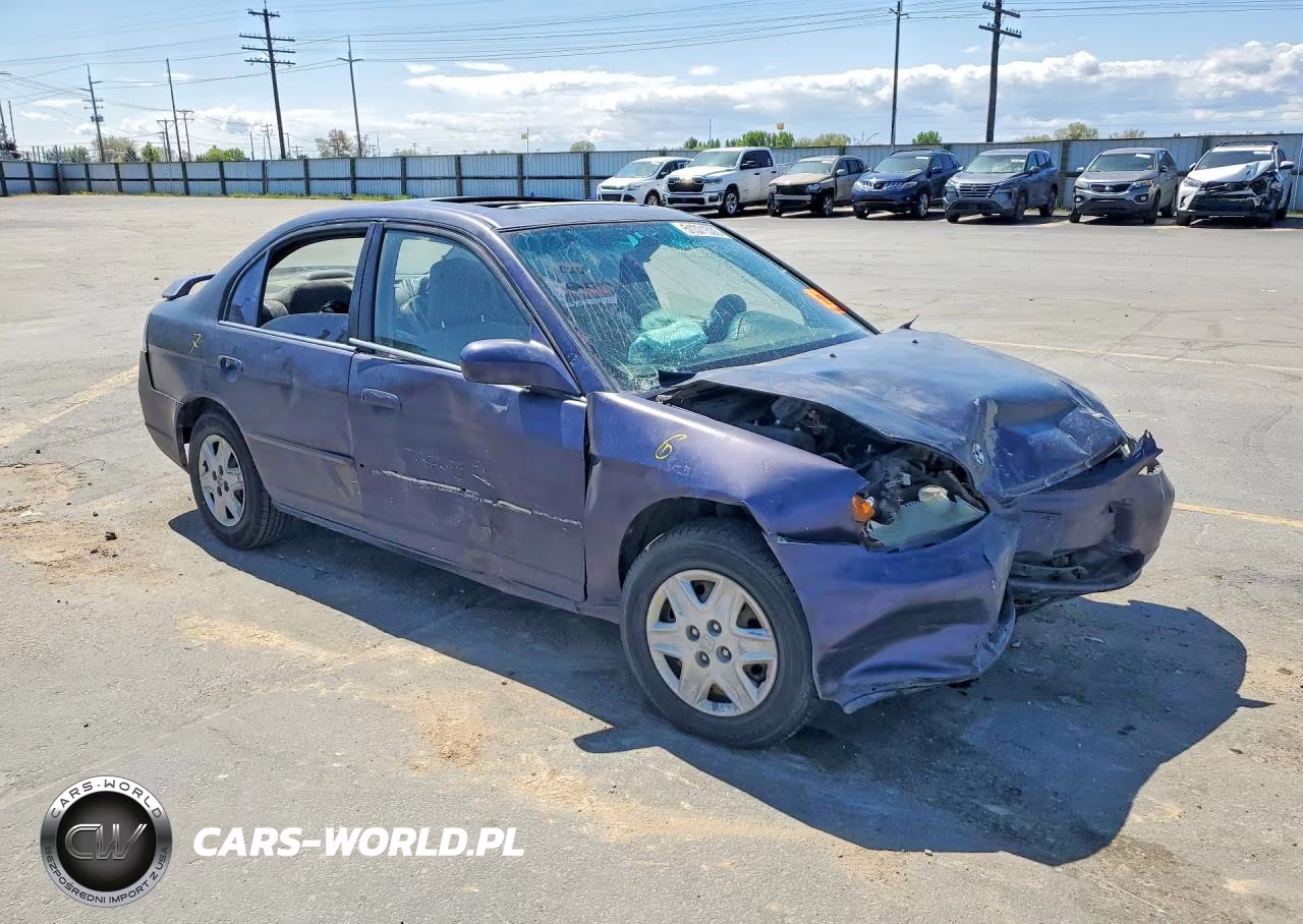 2002 Honda Civic Ex VIN:JHMES26782S002309 - 4