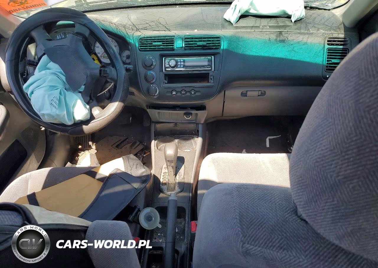 2002 Honda Civic Ex VIN:JHMES26782S002309 - 8
