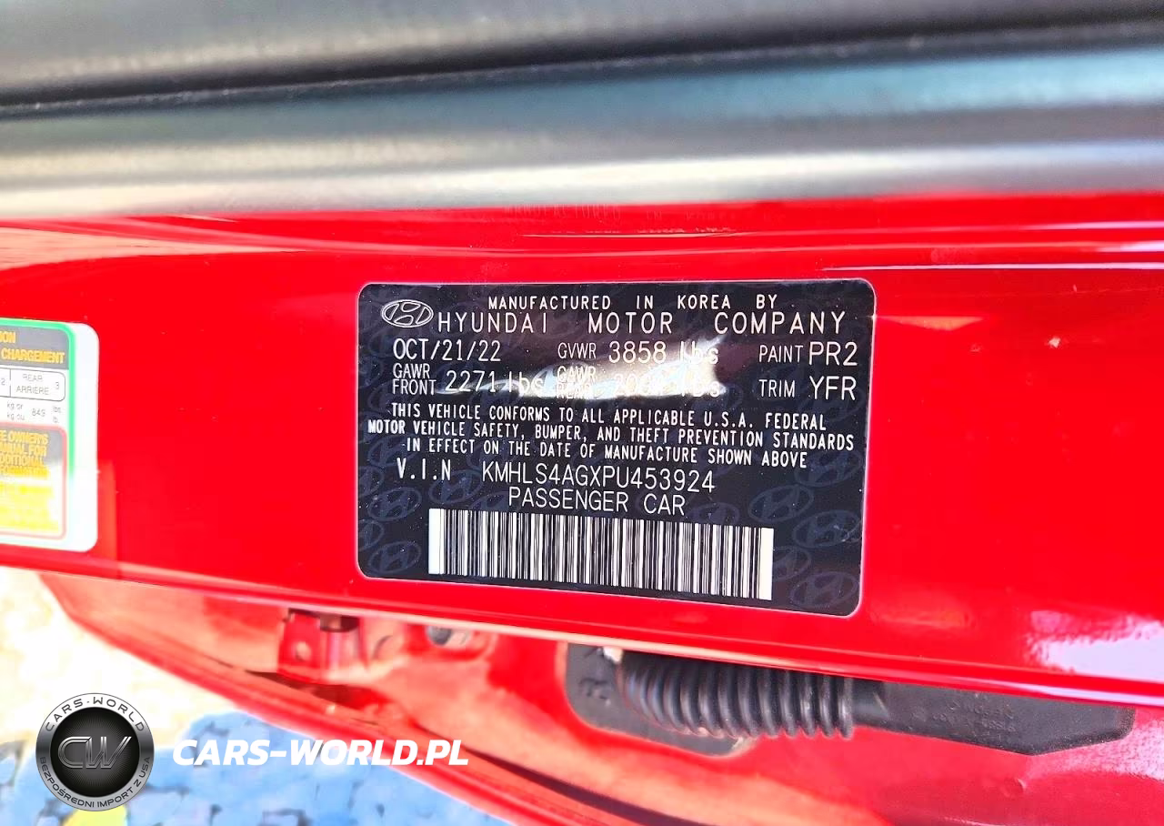 2023 Hyundai Elantra Sel VIN:KMHLS4AGXPU453924 - 13