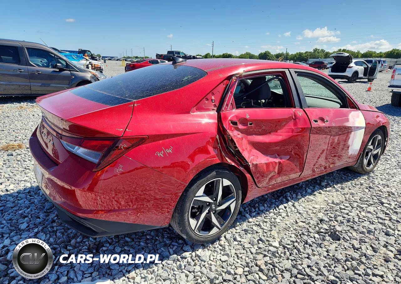 2023 Hyundai Elantra Sel VIN:KMHLS4AGXPU453924 - 3