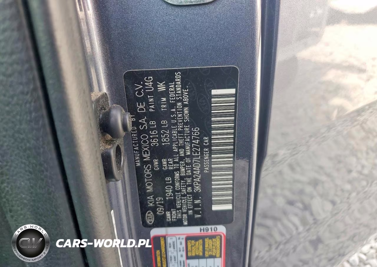 2020 Kia Rio S VIN:3KPA24AD7LE274766 - 12