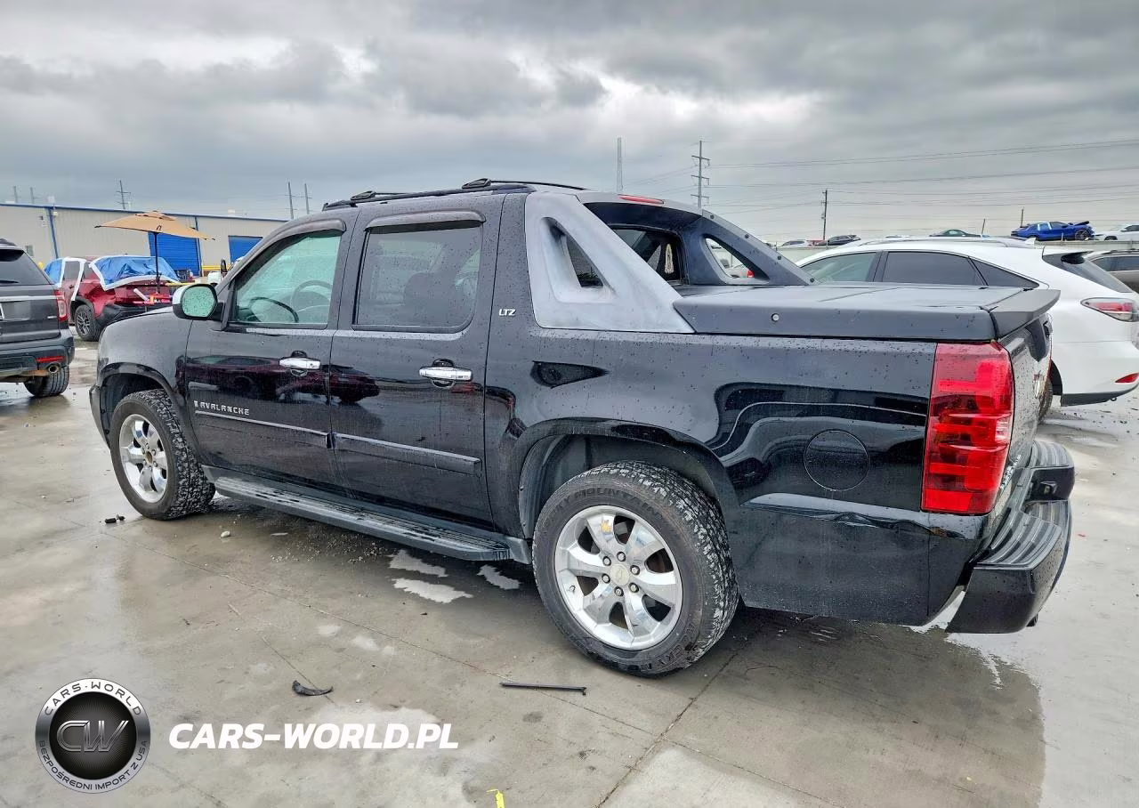 2008 Chevrolet Avalanche C1500 VIN:3GNEC120X8G138837 - 2