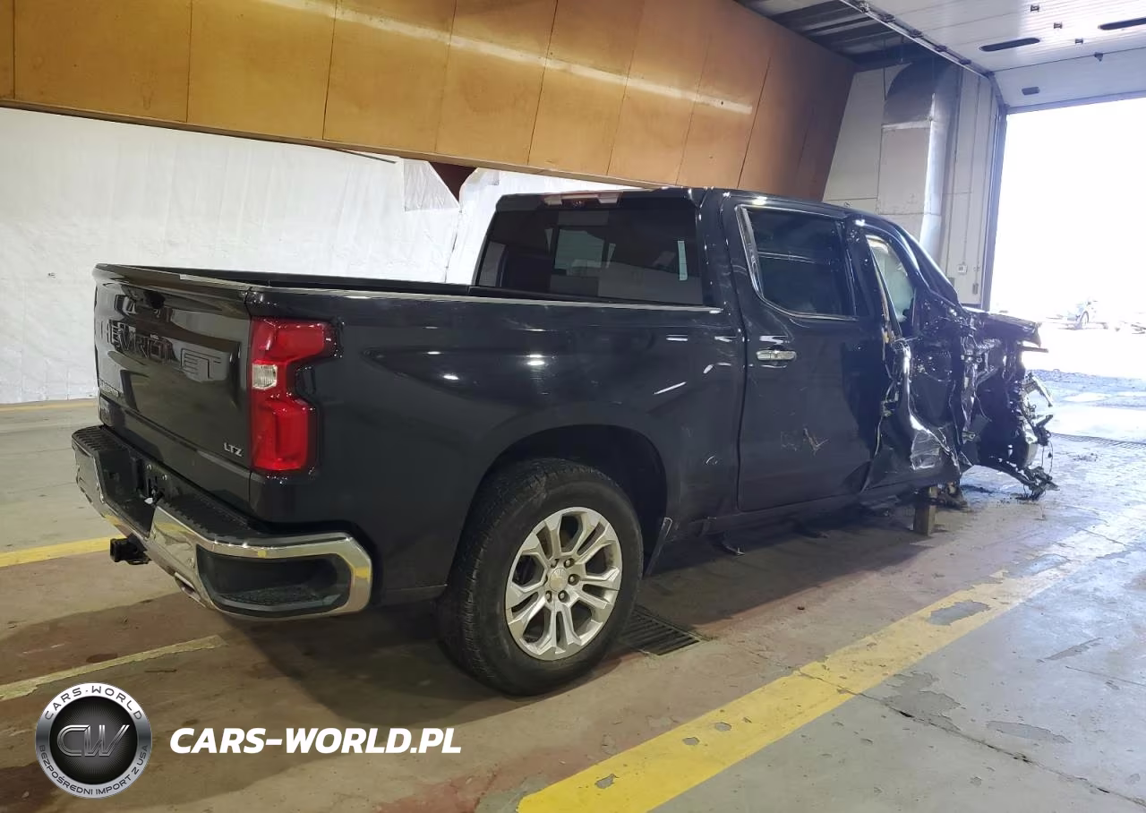 2022 Chevrolet Silverado K1500 Ltz VIN:1GCUDGETXNZ519318 - 3