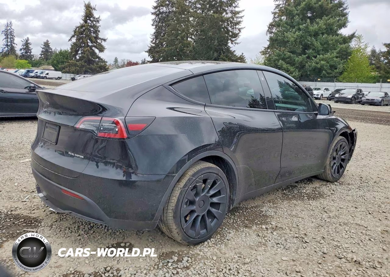 2022 Tesla Model Y VIN:7SAYGDEE2NF366015 - 3