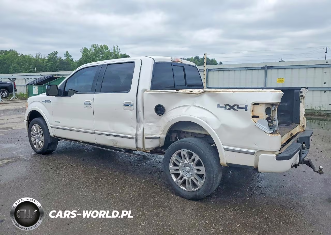 2012 Ford F150 Supercrew VIN:1FTFW1ET5CFC29499 - 2