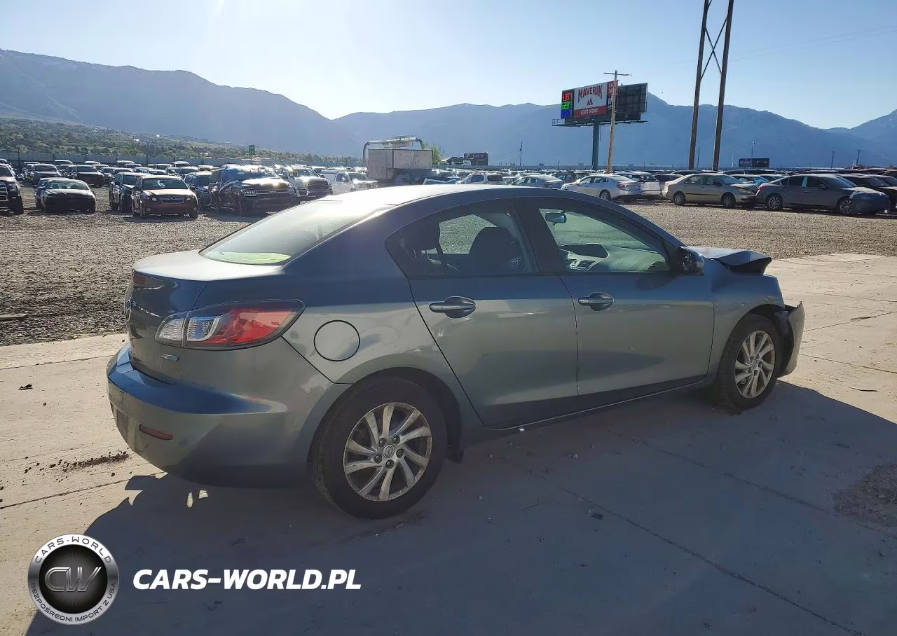 2012 Mazd Mazda3 I VIN:JM1BL1V88C1693371 - 3