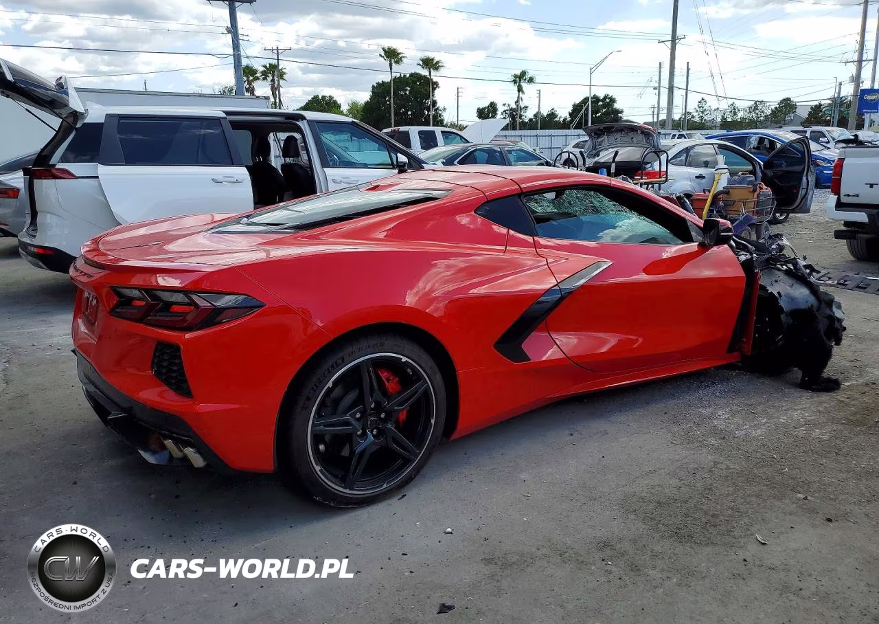 2021 Chevrolet Corvette Stingray 2Lt VIN:1G1YB2D41M5120560 - 3