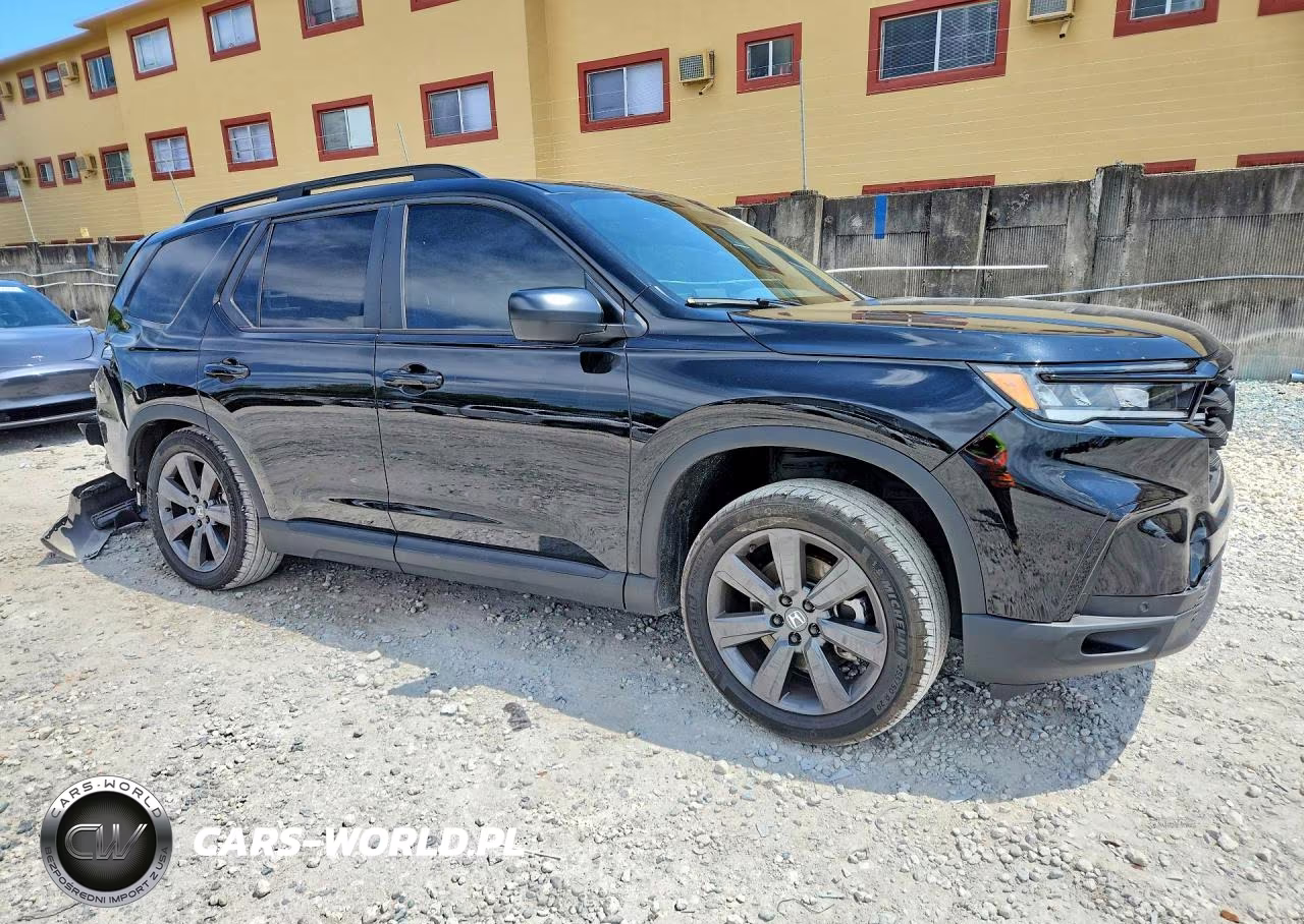 2025 Honda Pilot Sport VIN:5FNYG2H34SB031216 - 4
