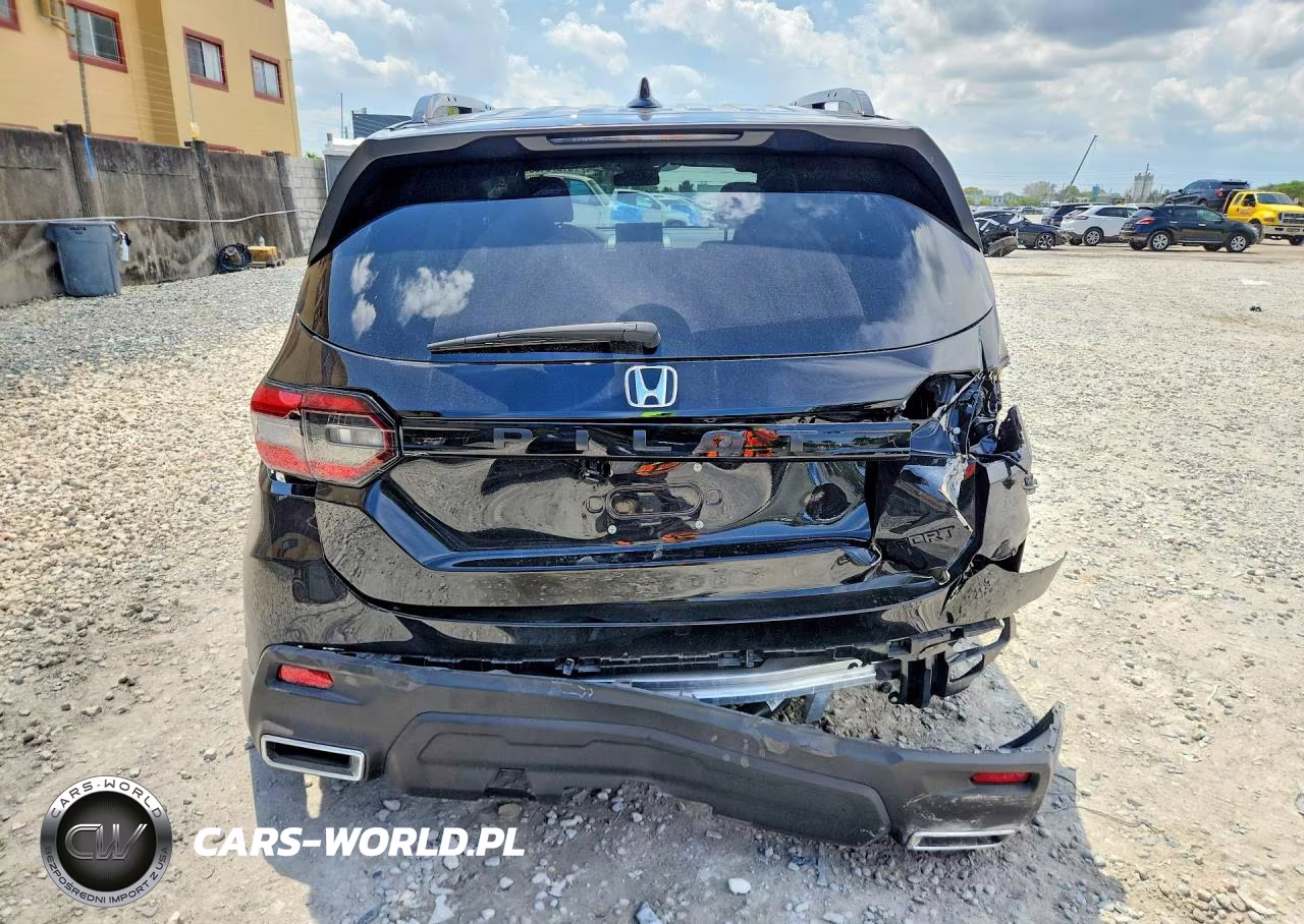 2025 Honda Pilot Sport VIN:5FNYG2H34SB031216 - 6