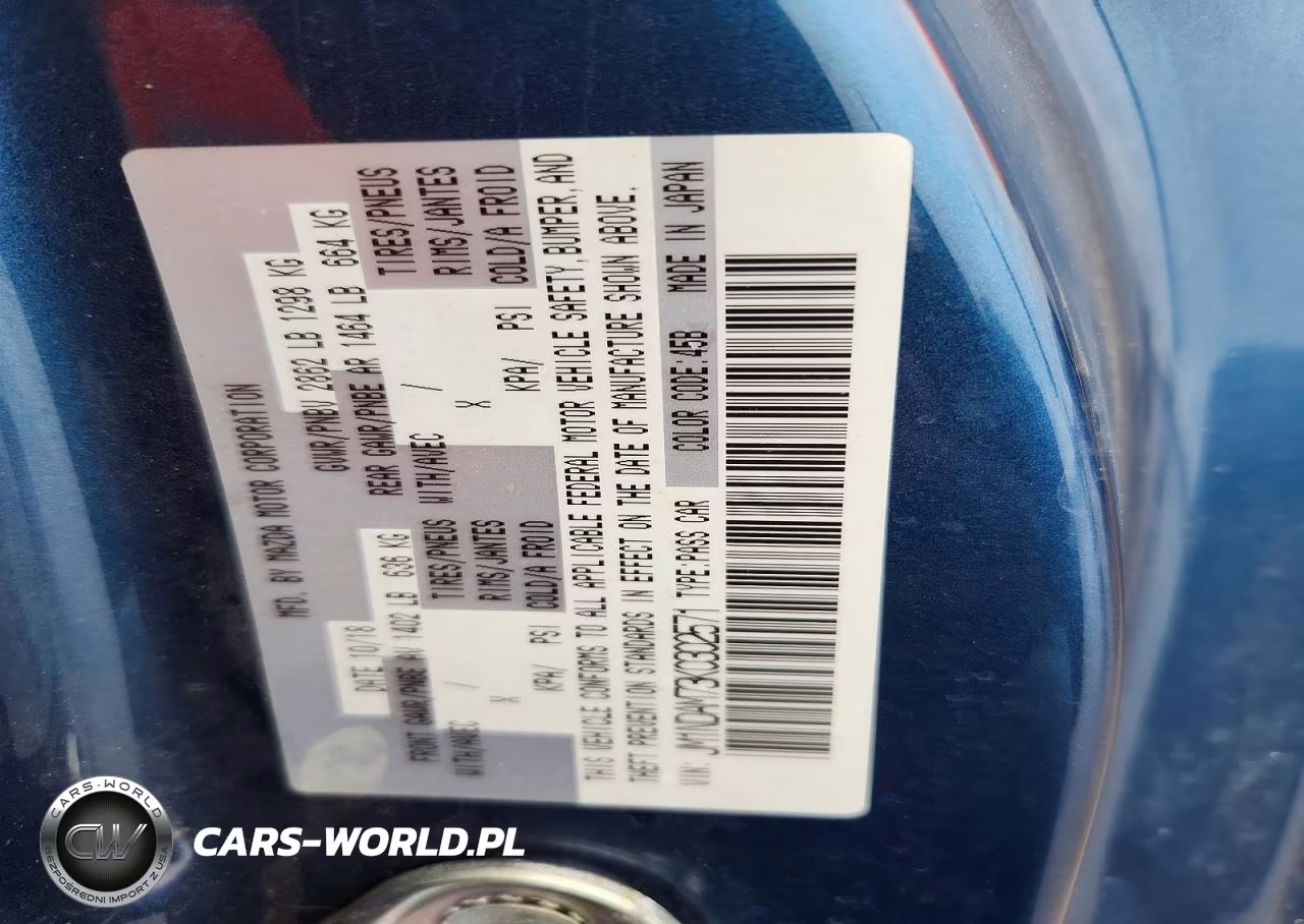 2019 Mazda Mx-5 Miata Grand Touring VIN:JM1NDAM73K0302571 - 12